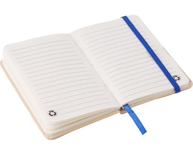 Taccuino formato +/- a6 in carta riciclata john
