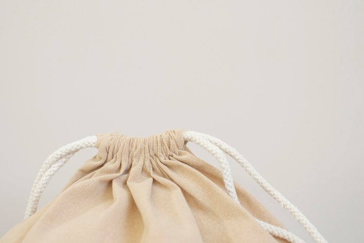 Sacchetto con cordoncino joy | cotone riciclato | 120 g/m²