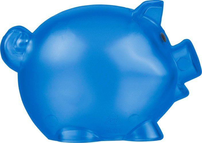 Salvadanaio porcellino in plastica riciclata ps vivi