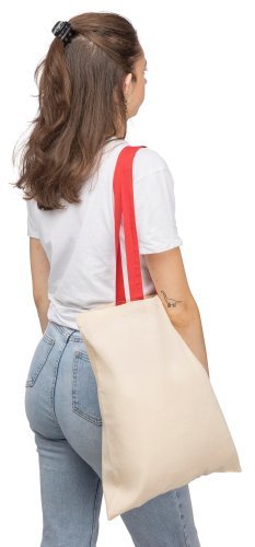 Shopping bag in cotone 140 g/m² maris