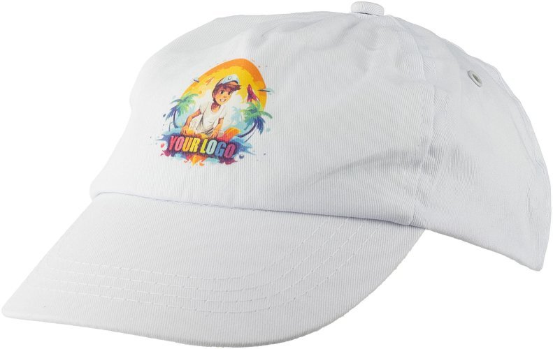 Cappellino lisa | cotone twill | 5 pannelli