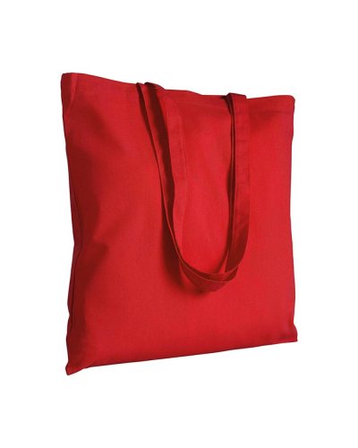 Shopper in Cotone pesante Rosso