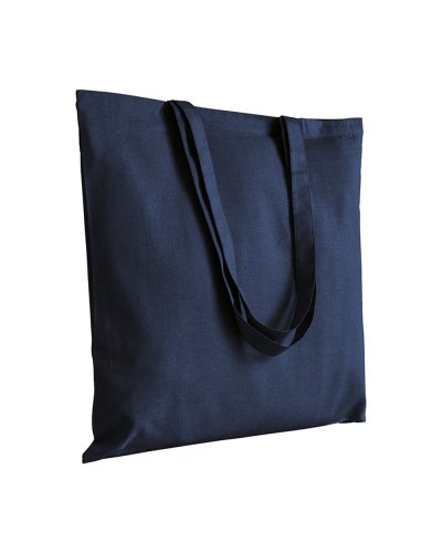 Shopper in Cotone pesante Blu scuro