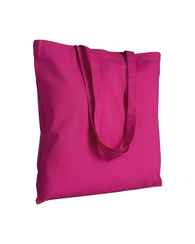 Shopper in Cotone pesante Fucsia