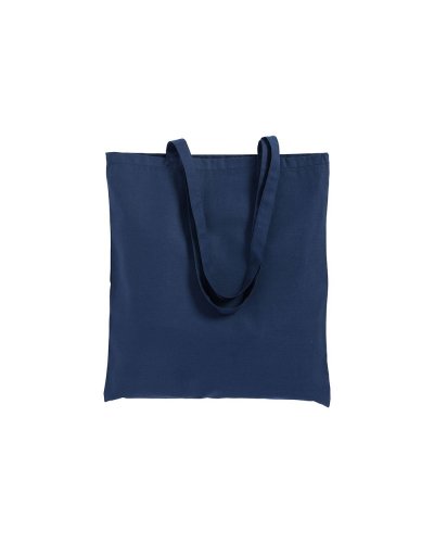 Shopper in cotone pesante con soffietto