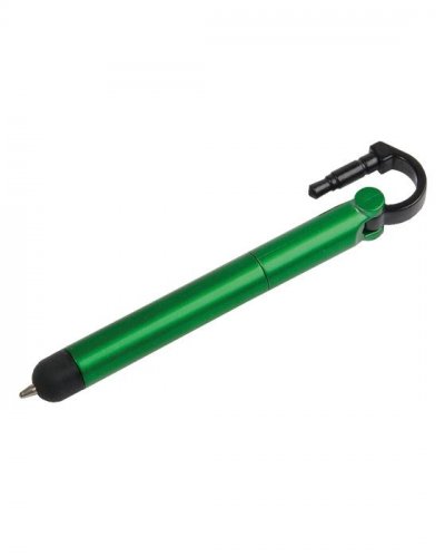 Mini penna con puntatore touch Verde