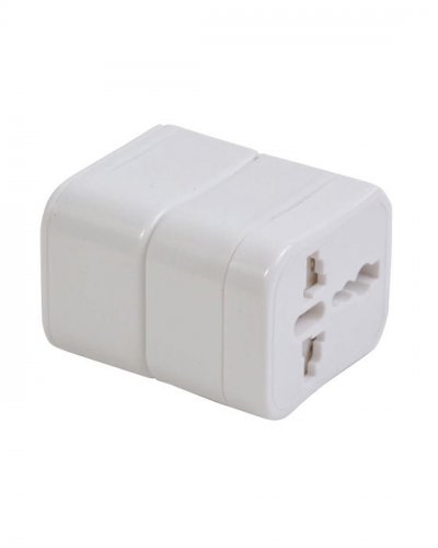 Adattatore prese Universale Bianco