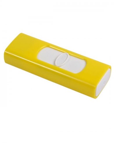 Accendino a carica USB Giallo