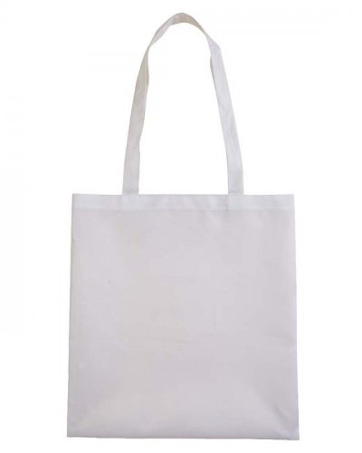 Shopper con  manici lunghi resistente al calore Bianco