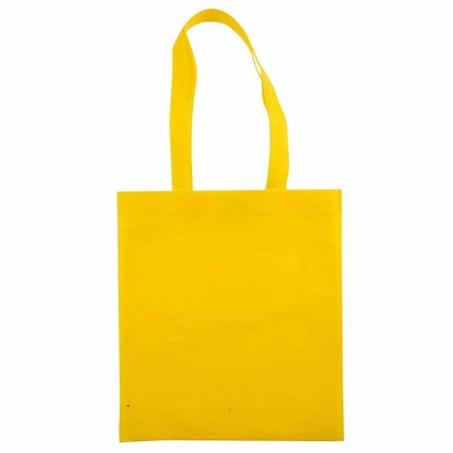 Borsa shopper TNT manici lunghi Giallo