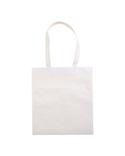 Borsa shopper TNT termosaldato Bianco