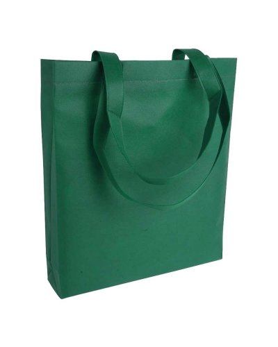 Borsa shopper TNT termosaldato con soffietto