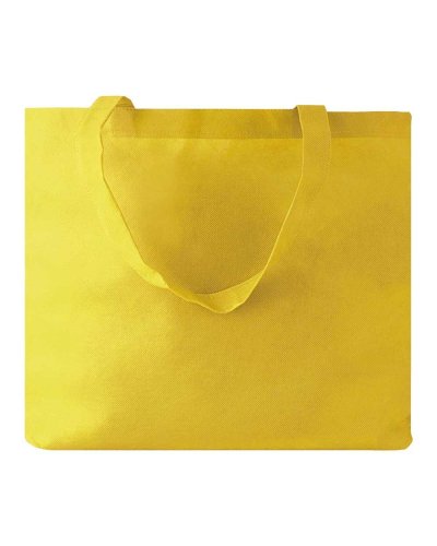 EINKAUFS-TASCHE AUS TNT MIT LANGEN GRIFFEN Giallo
