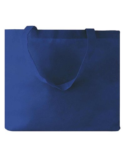 EINKAUFS-TASCHE AUS TNT MIT LANGEN GRIFFEN Blu scuro