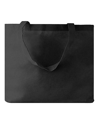 EINKAUFS-TASCHE AUS TNT MIT LANGEN GRIFFEN Nero