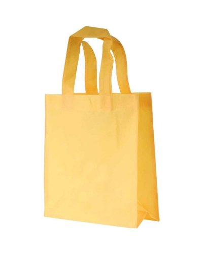 MINI BORSA SHOPPER  IN TNT TERMOSALDATO Giallo