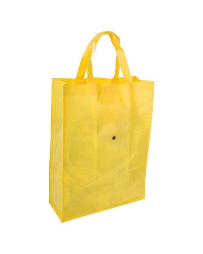 BOLSA DE LA COMPRA EN TNT PLEGABLE Giallo