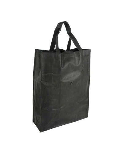 BOLSA DE LA COMPRA EN TNT PLEGABLE Nero
