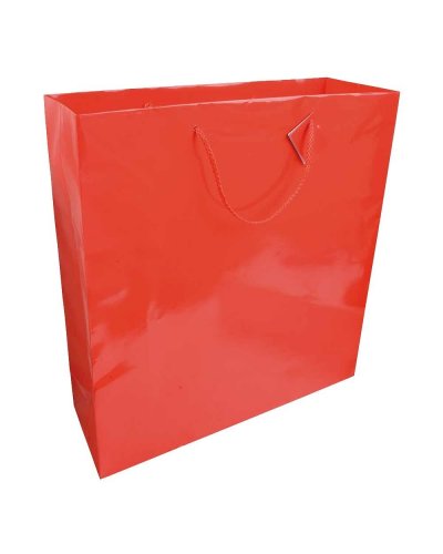 MAXI SACCETTO IN CARTA LAMINATA Rosso