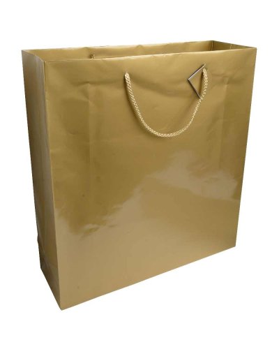 MAXI SACCETTO IN CARTA LAMINATA Oro
