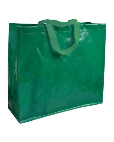 Shopper in polipropilene laminato Verde