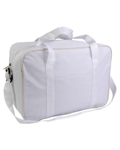 BORSA TERMICA CON TASCHINO FRONTALE Bianco
