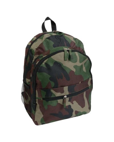 ZAINO CON 6 TASCHE Mimetico