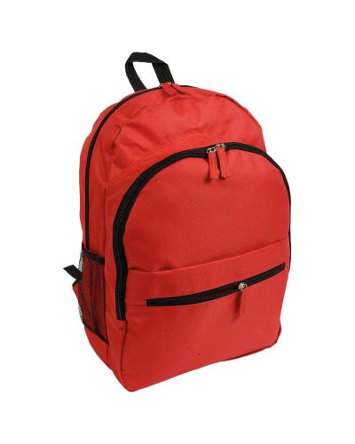 ZAINO CON 6 TASCHE Rosso