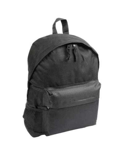 Zaino con tasca frontale Nero