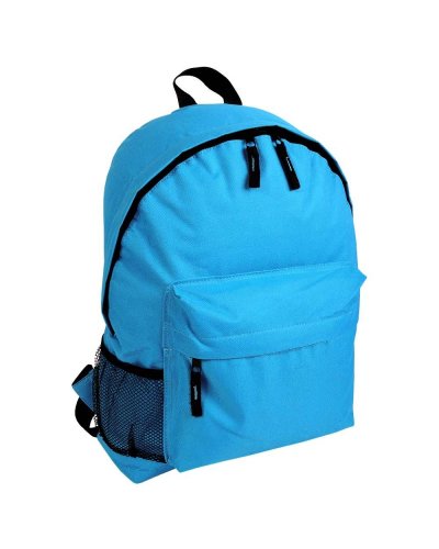 Zaino con tasca frontale Celeste