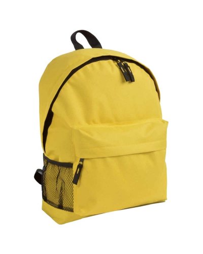 Zaino con tasca frontale Giallo