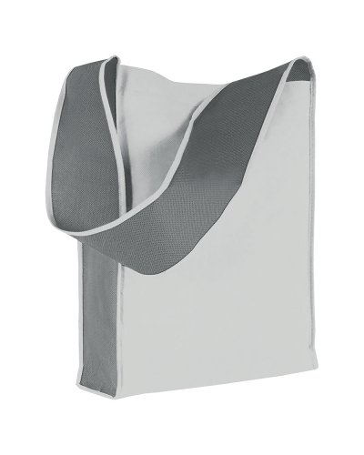 SHOPPER IN TNT CON TRACOLLA Bianco