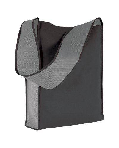 SHOPPER IN TNT CON TRACOLLA Nero