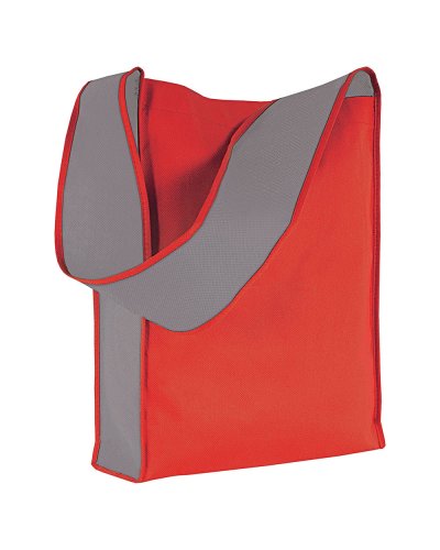 SHOPPER IN TNT CON TRACOLLA Rosso