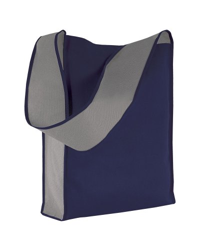 SHOPPER IN TNT CON TRACOLLA Blu scuro