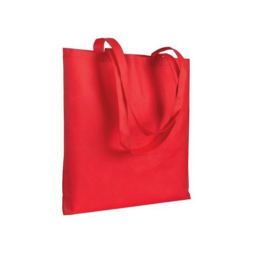 Shopper TNT 80g/m² manici lunghi 38x42cm leggera -