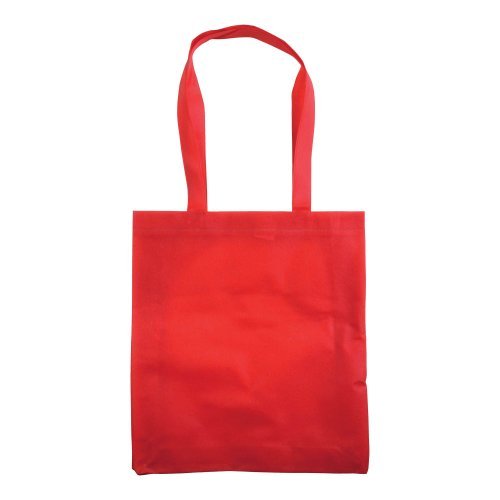 Shopper TNT 80g/m² manici lunghi 38x42cm leggera -