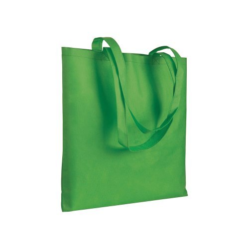 Shopper TNT 80g/m² manici lunghi 38x42cm leggera -