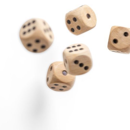 Gioco dei dadi in legno di faggio celine