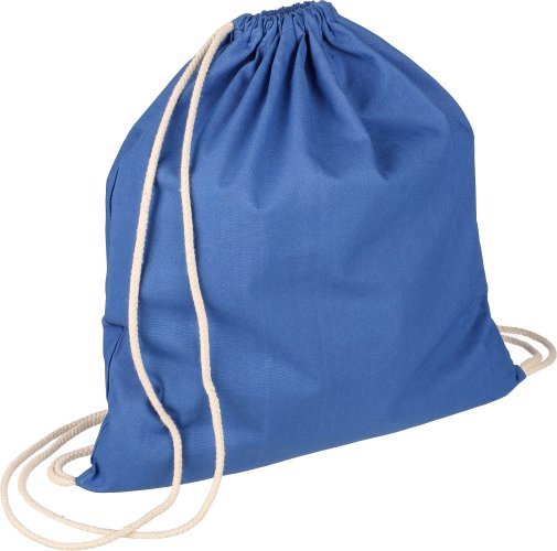 Zaino a sacca con coulisse in cotone 140 g/m² bridget