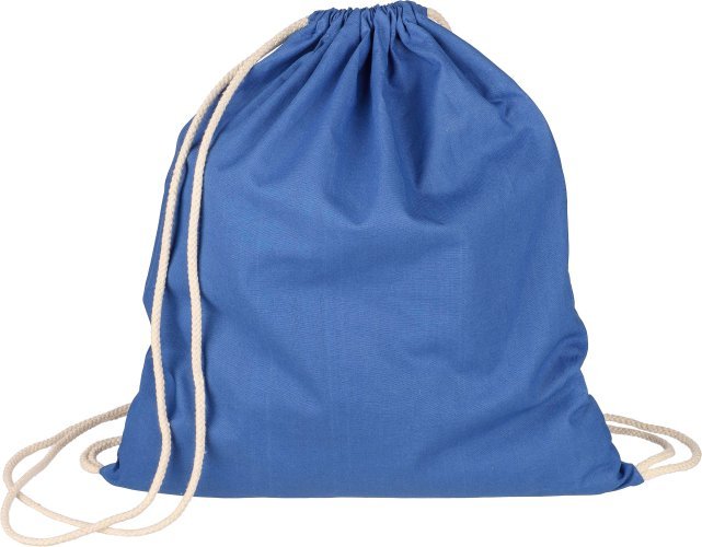 Zaino a sacca con coulisse in cotone 140 g/m² bridget