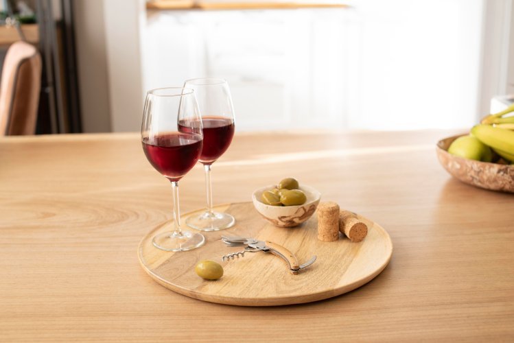 Coltello da cameriere, in bamboo e acciaio inox lenny