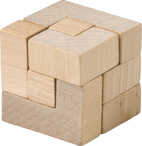 Puzzle amber | legno | cubo