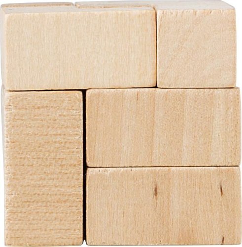 Puzzle amber | legno | cubo