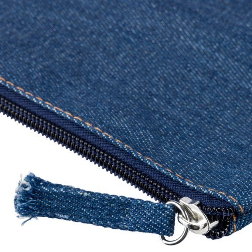 Necessaire in denim riciclato orin