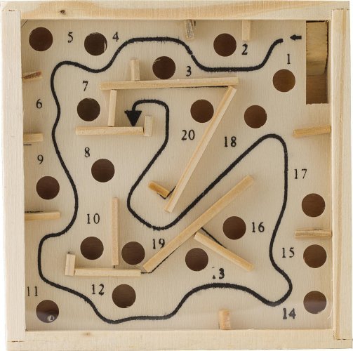 Gioco di pazienza labirindo in legno joel