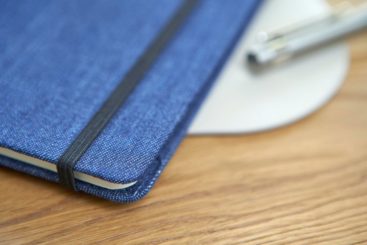 Taccuino alfred | denim | A5 | a righe