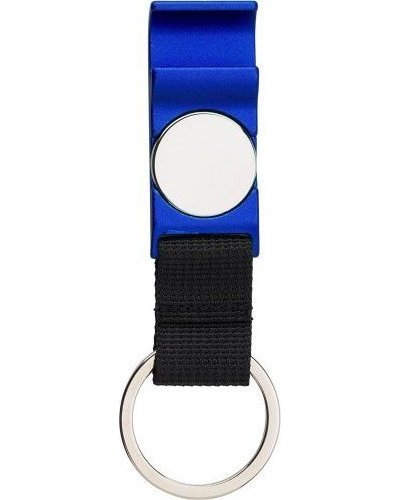 Portachiavi lionel | alluminio | apribottiglie | gettone per carrello
