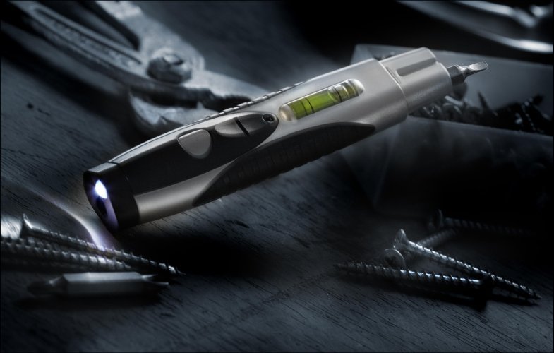 Mini kit di attrezzi edith | 2 in 1 | led