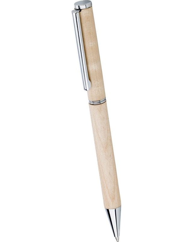 Penna a sfera lucienne | legno d'acero | twist